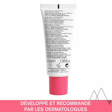 Uriage Roseliane CC Cream SPF50+ Gevoelige huid met neiging tot roodheid 40ml