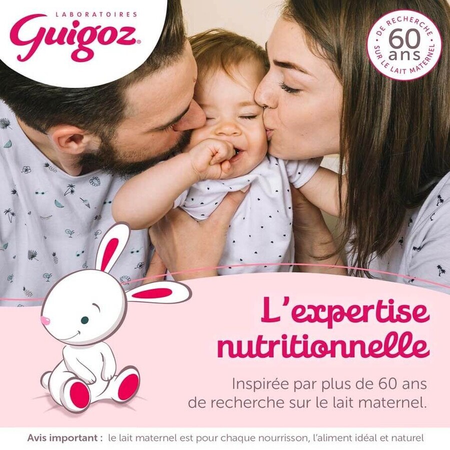 Guigoz Optipro Lait en Poudre 2 De 6 Mois À 1 An 1.2kg Guigoz Optipro Lait en Poudre 2 De 6 Mois À 1 An 1.2kg