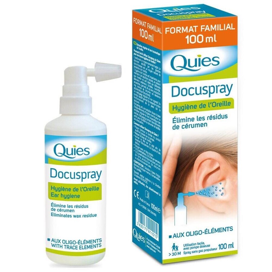 Quies Limpieza de Oídos con Docuspray 100ml