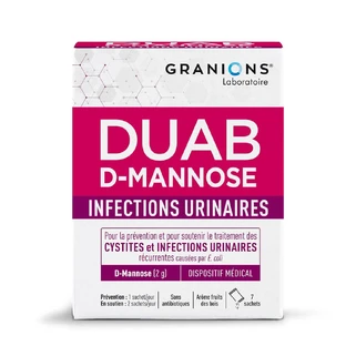Granions DUAB D-Mannose Harnwegsinfektionen 7 Beutel