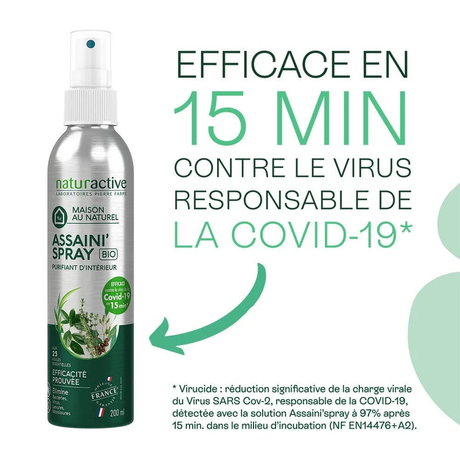Naturactive Spray Purificante Orgánico para Interiores 200 ml