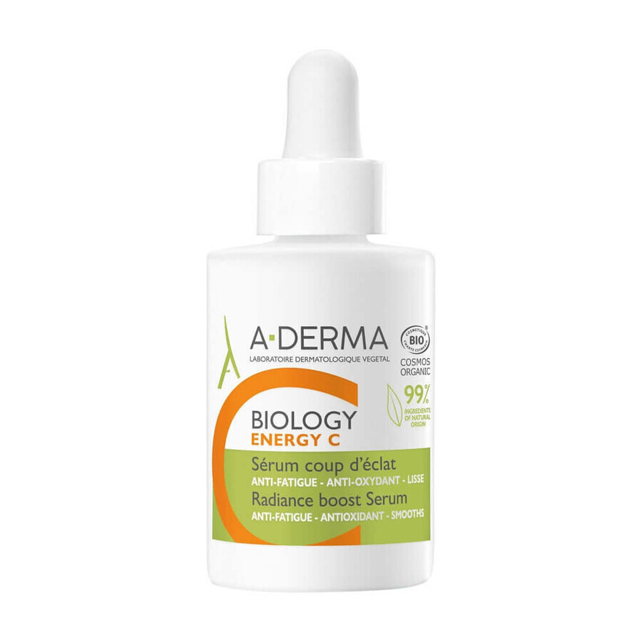 A-Derma Biology Coup D'Eclat Organic Energy C Serum 30ml