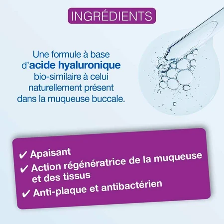 Hyalugel Forte Perio Gel bukkal assainissant Acide Hyaluronique 1.2% 8ml