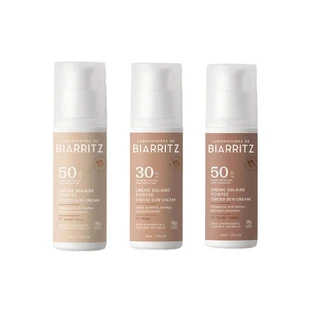 Laboratoires De Biarritz Produits solaires Crème solaire bio teintée visage SPF50 Hydrate et protège 50ml