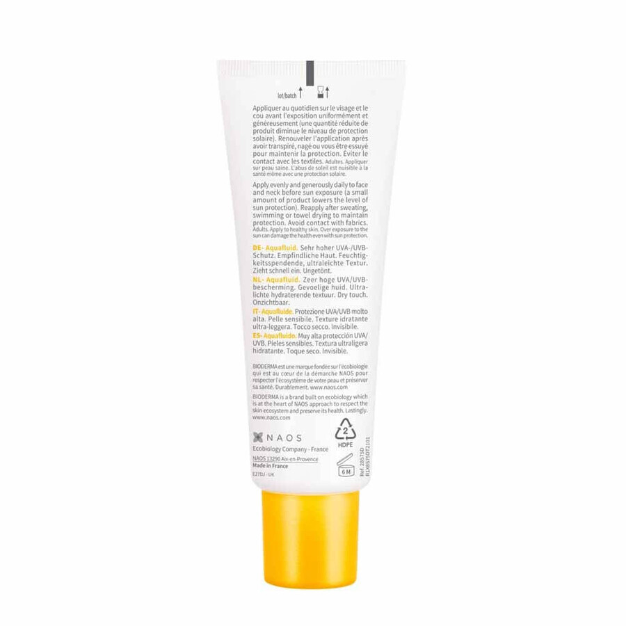 Bioderma Photoderm Aqua Fluid Spf50+ Peaux sensibles 40ml Bioderma Photoderm Aqua Fluid Spf50+ Peaux sensibles 40ml