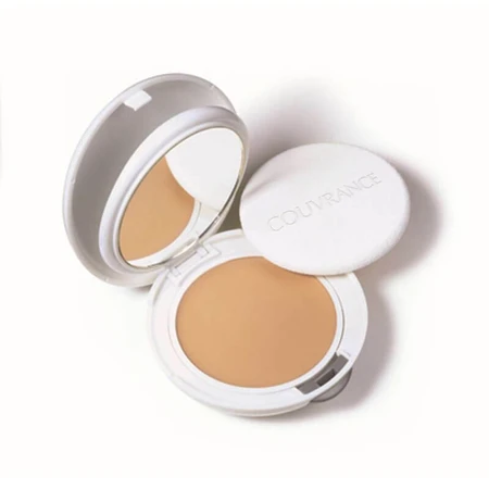 Compact foundation for sensitive normal-combination skin SPF 30 Couvrance, Shade 02 Naturel, 10 g, Avene