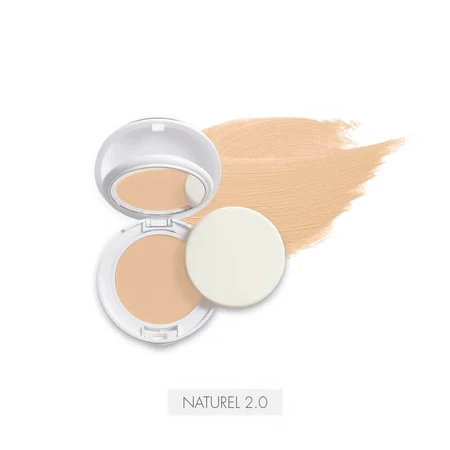 Compact foundation for sensitive normal-combination skin SPF 30 Couvrance, Shade 02 Naturel, 10 g, Avene