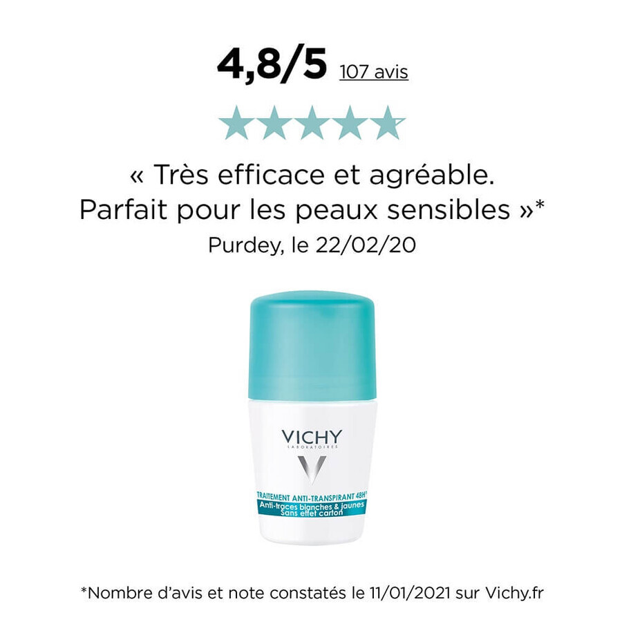 Vichy Deodorant Anti-Perspirant Roll-on 50ml Vichy Deodorant Anti-Perspirant Roll-on 50ml