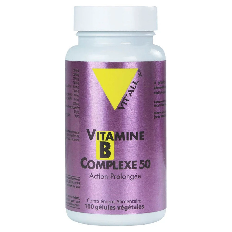 Vit'All+ Vitaminen B-complex 50 langwerkend 100 tabletten