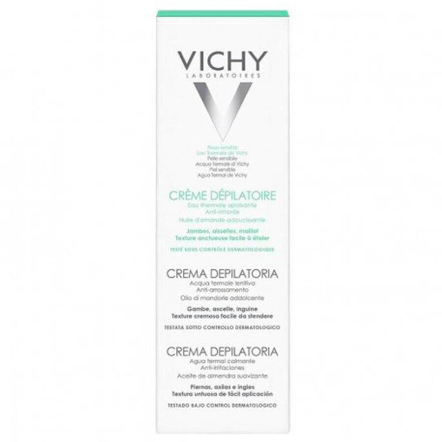 Vichy Dépilatoire Dermo Crema con Olio di Mandorla Pelle Sensibile 150 ml