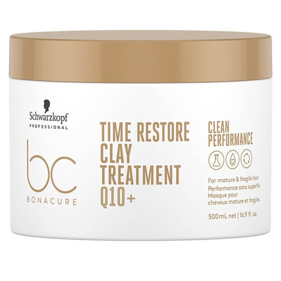 Acquista Schwarzkopf Professional Time Restore Maschera all'argilla BC Bonacure Capelli Maturi 500 ml Schwarzkopf Professional Time Restore Maschera all'argilla BC Bonacure Capelli Maturi 500 ml