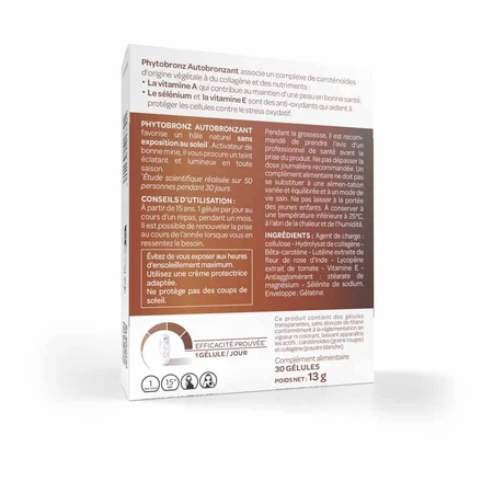 Arkopharma Phytobronz Self Tanning 30 Capsules