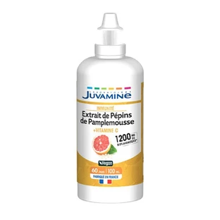 Juvamine Defensas Inmunitarias Extracto de Semilla de Pomelo + Vitamina C 100 ml para diluir