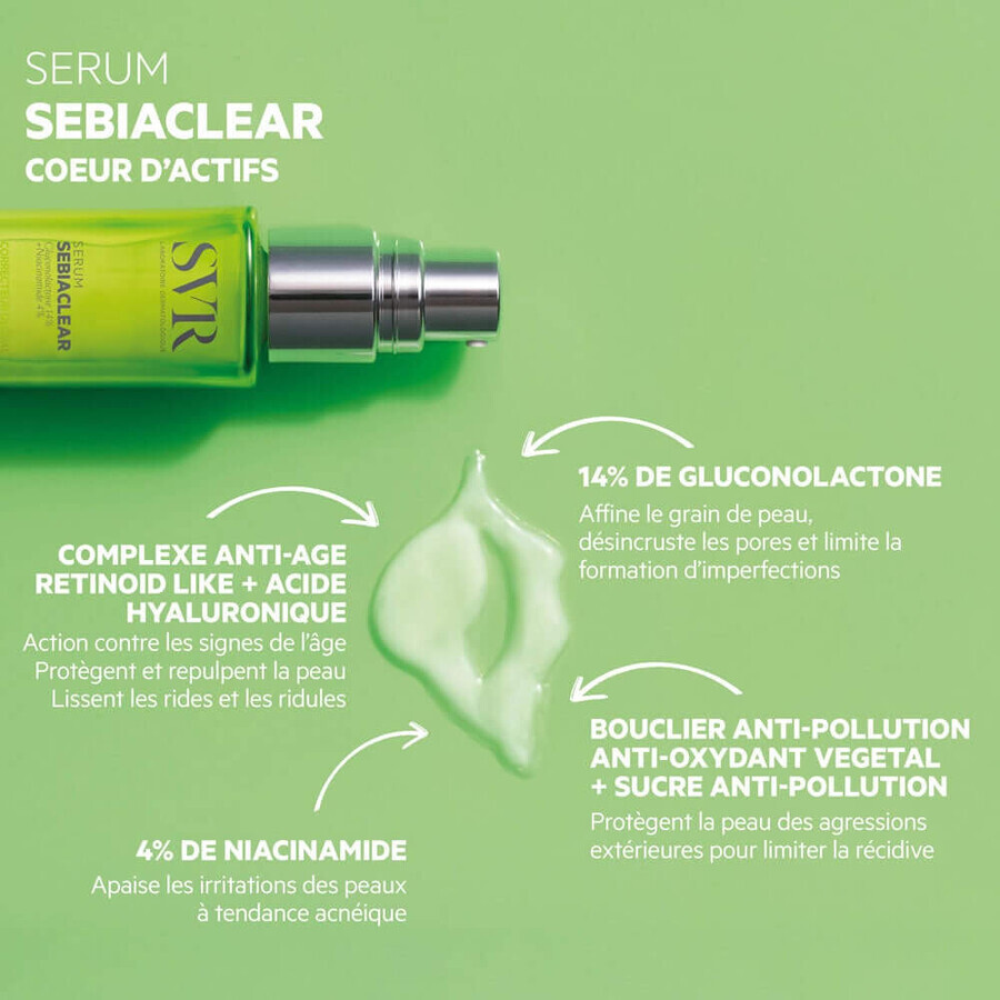 Svr Sebiaclear Serum Corrector Anti-Imperfecciones 30ml Svr Sebiaclear Serum Corrector Anti-Imperfecciones 30ml