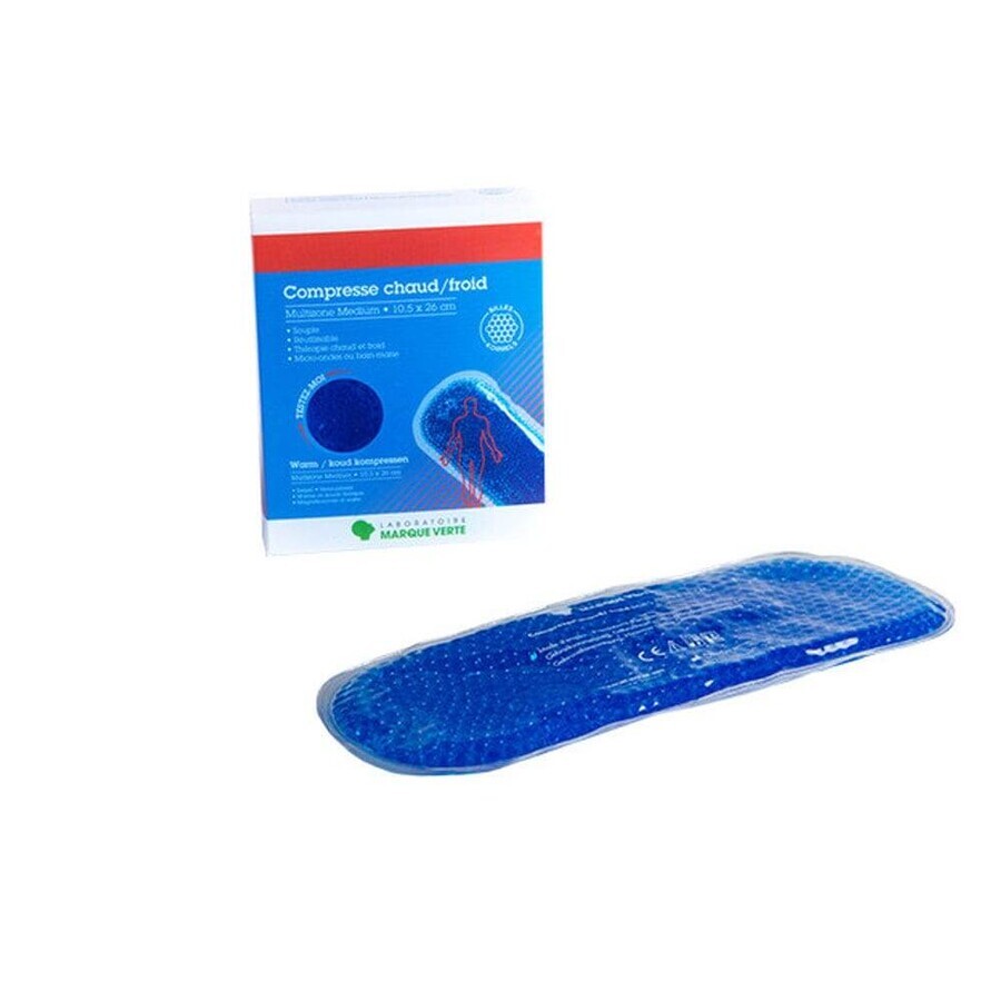 Marque Verte ActiKine Hot/Cold Ball Tablets 10.5x26 cm Multizone Medium x1