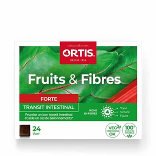 Ortis Fruta y Fibra Forte 24 cubitos