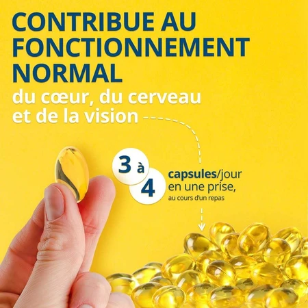 OM3 DHA HEART BRAIN VISION 60 Capsules