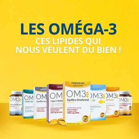 OM3 DHA HEART BRAIN VISION 60 Capsules