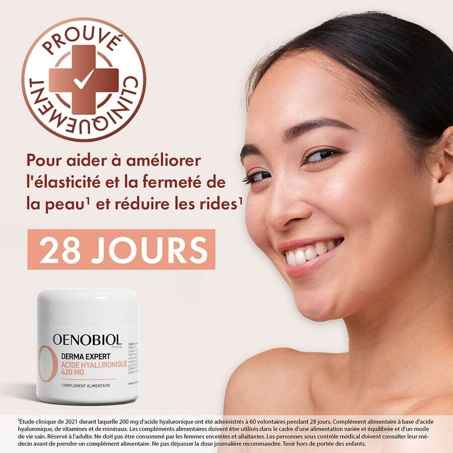 Oenobiol Derma Expert Hyaluronzuur Ouderdomsrimpels Stevigheid 60 capsules