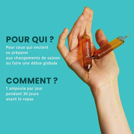 Santarome Bio Detox Program 30 Global Détox Vials 30 ampoules
