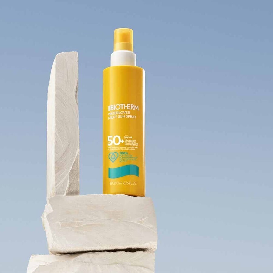 Biotherm WaterLover Sun Spray Latteo Spf50 idratante Tutti i tipi di pelle 200 ml Biotherm WaterLover Sun Spray Latteo Spf50 idratante Tutti i tipi di pelle 200 ml