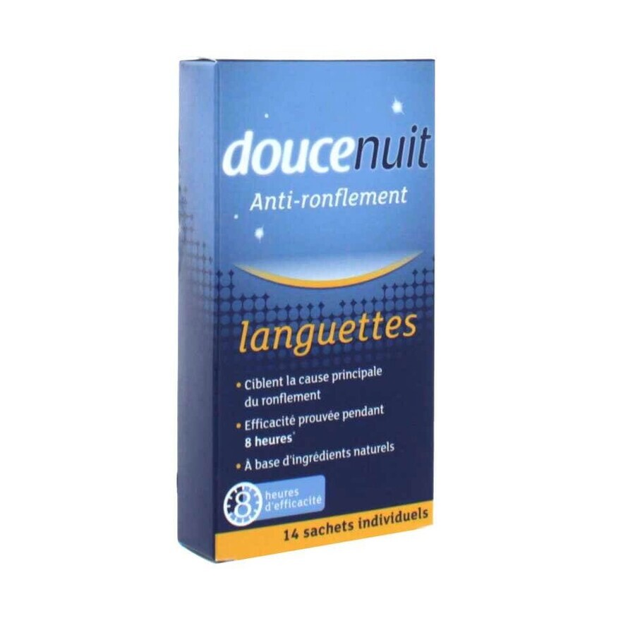 Doucenuit Anti-Snoring Tongues 14 Individual Sachets