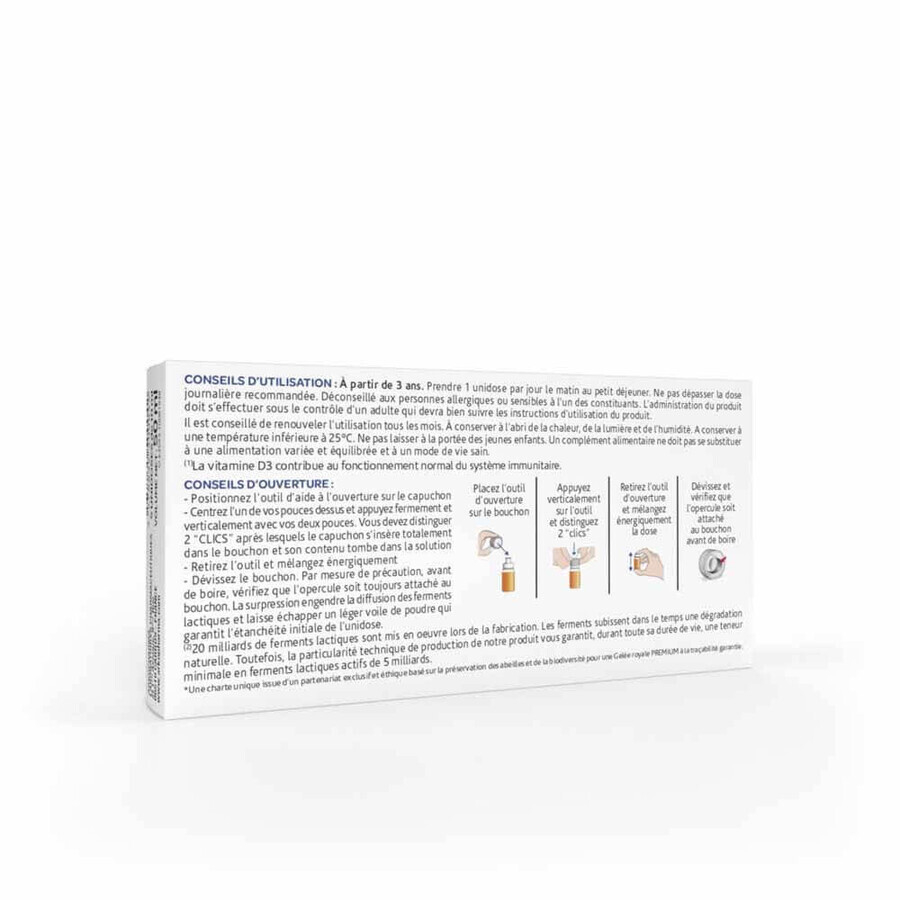 Arkopharma Arkoroyal Royal Jelly Junior, Vitamine D3 5x10ml
