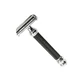 Parker Rasoir De Surete Papillon Metal Twist Noir Et Chrome N°76r