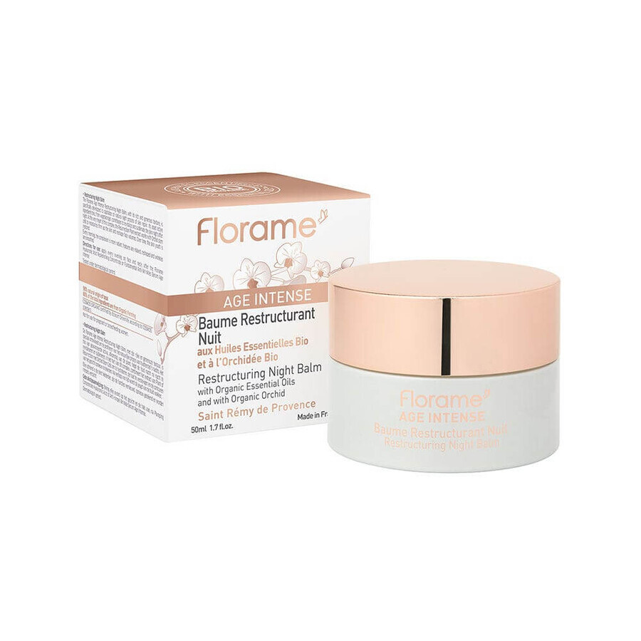 Florame Organic Restorative Night Balm for Mature Skin Age Intense 50ml