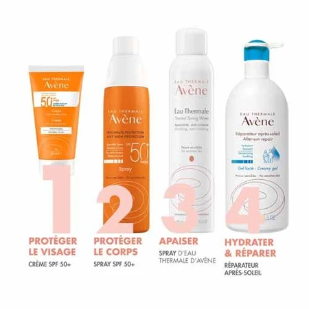Avène Solari Crema 50+ rayos UV y luz azul piel sensible y seca 50ml