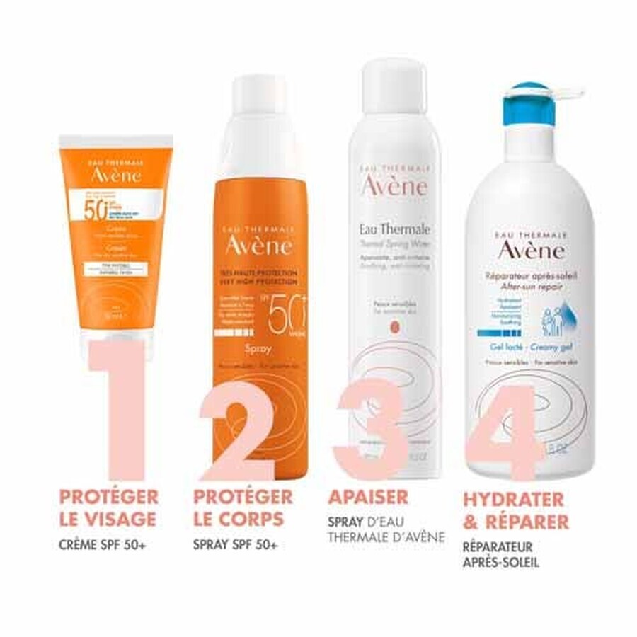 Avène Solari Cream 50+ UV rays and blue light sensitive and dry skin 50ml