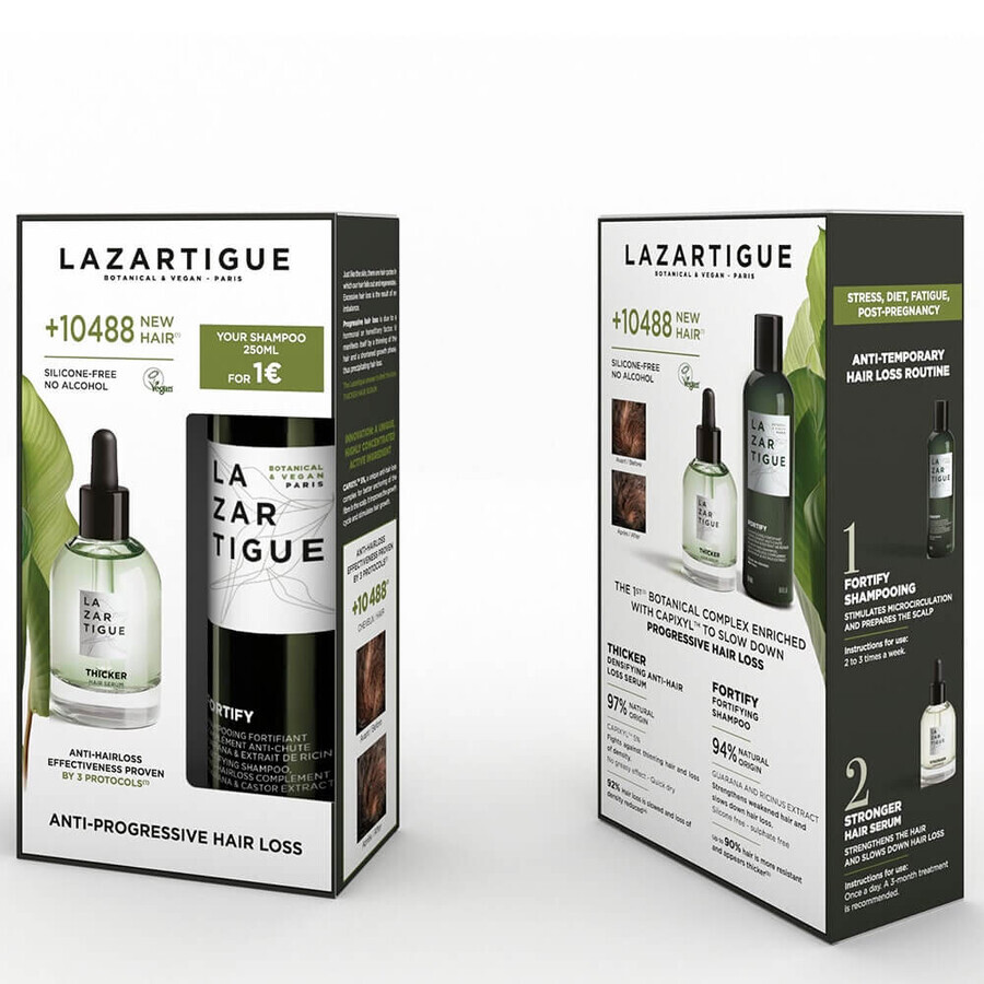 Lazartigue Progressiver Haarausfall Kit 300 ml