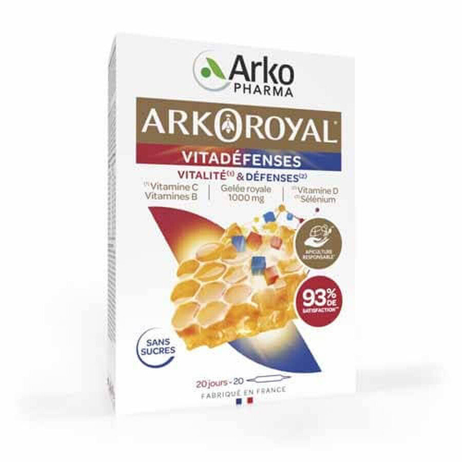 Arkopharma Arkoroyal VitaDéfenses 20 Ampoules