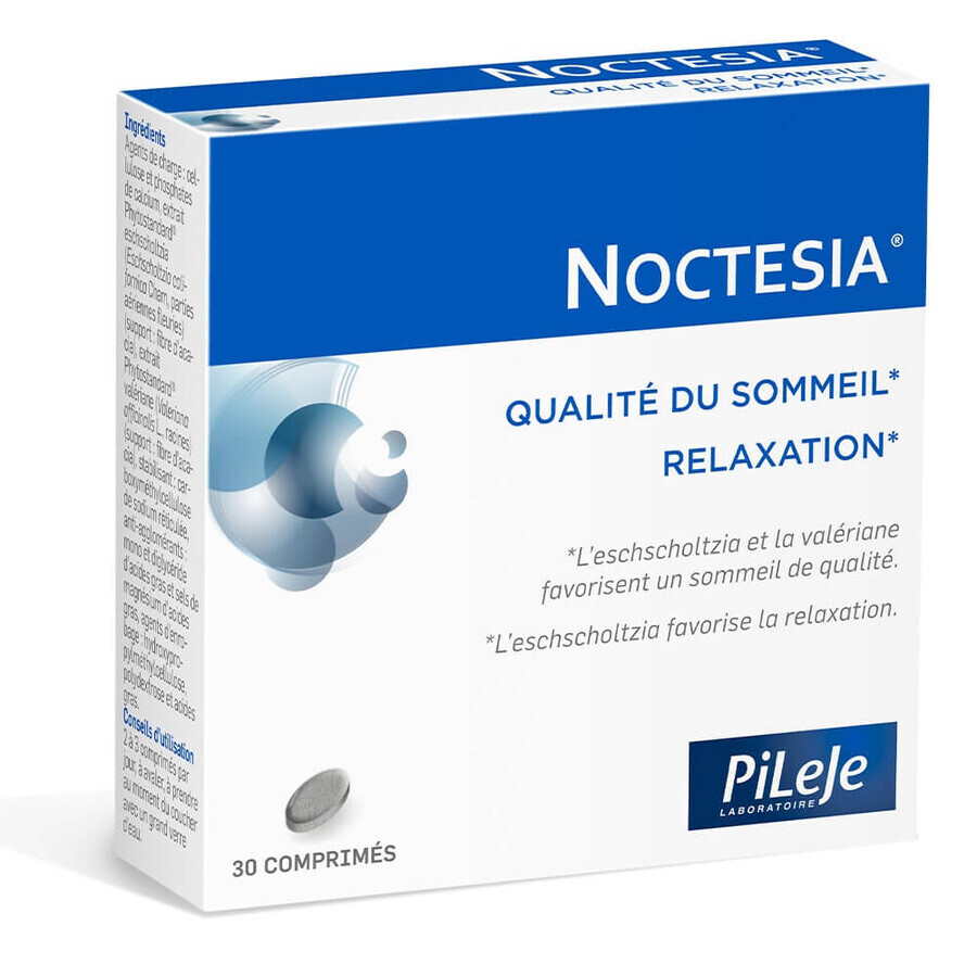 Buy Pileje Noctesia Sleep Quality and Relaxation 30 Tablets Pileje Noctesia Sleep Quality and Relaxation 30 Tablets
