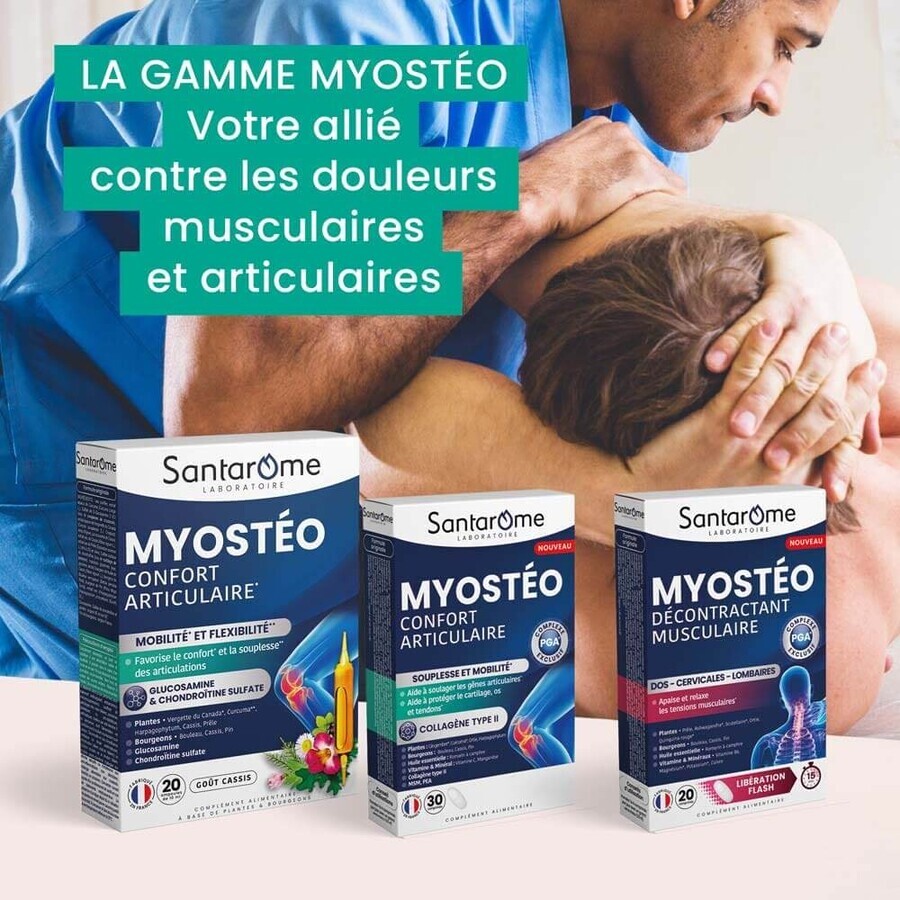 Santarome Myostéo Confort Articulaire 30 comprimés