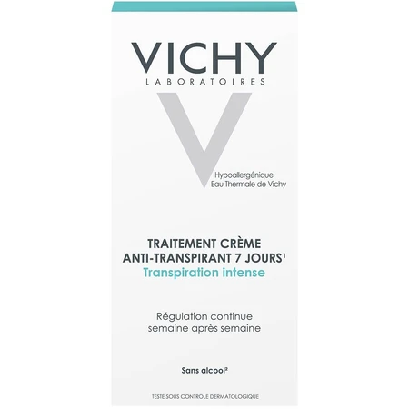 Vichy Deodorant Behandeling Antitranspirant Crème 7 dagen 30ml