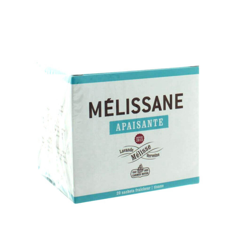 Winkel op Eau Des Carmes Boyer MELISSA KALMERENDE THEE 20 FRESH ENVELOPES Eau Des Carmes Boyer MELISSA KALMERENDE THEE 20 FRESH ENVELOPES