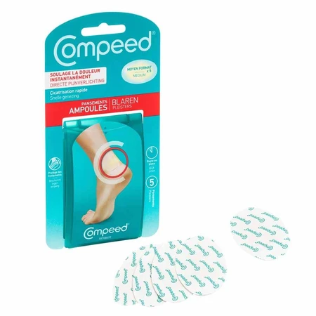 Compeed Pansements Ampoules Moyen Format X5