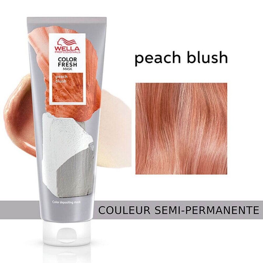 Wella Professionals Color Fresh Masker voor tijdelijke kleuring Peach Blush 150 ml Wella Professionals Color Fresh Masker voor tijdelijke kleuring Peach Blush 150 ml