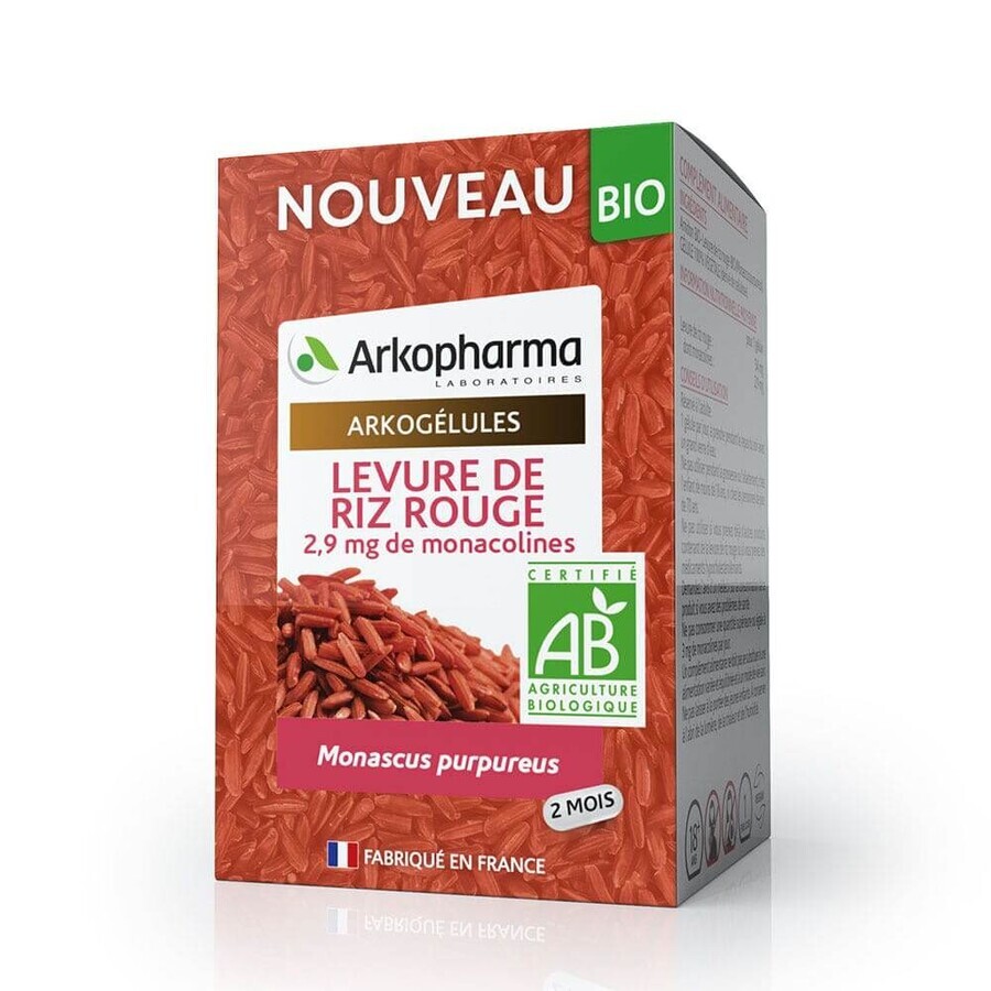 Arkopharma Arkocapsule Red rice yeast 60 capsules