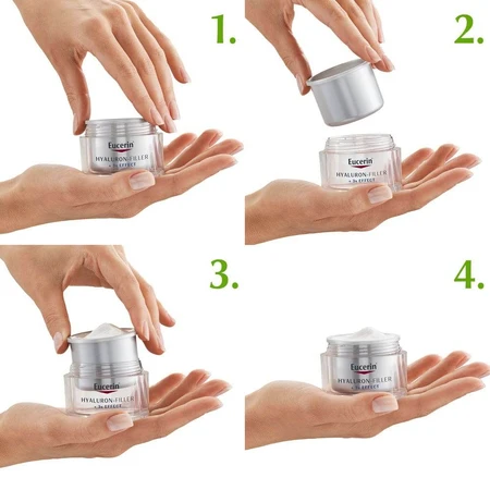 Eucerin Hyaluron-Filler + 3x Effect Recharge Soin De Jour Spf15 Anti-age Peaux Sèches 50ml