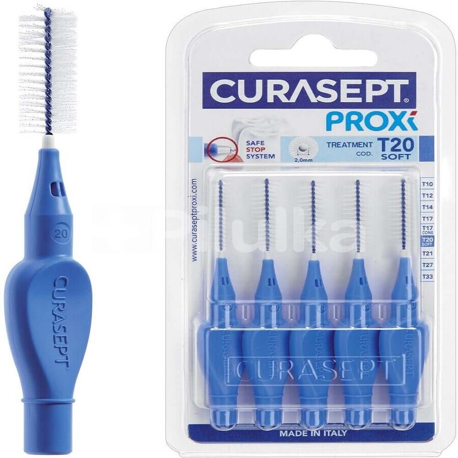 Curasept Proxera Perii interdentare T20 Verde x5
