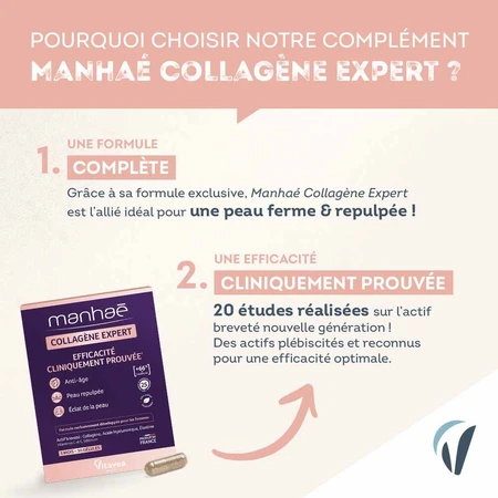 Manhaé Collagen Expert 30 capsules