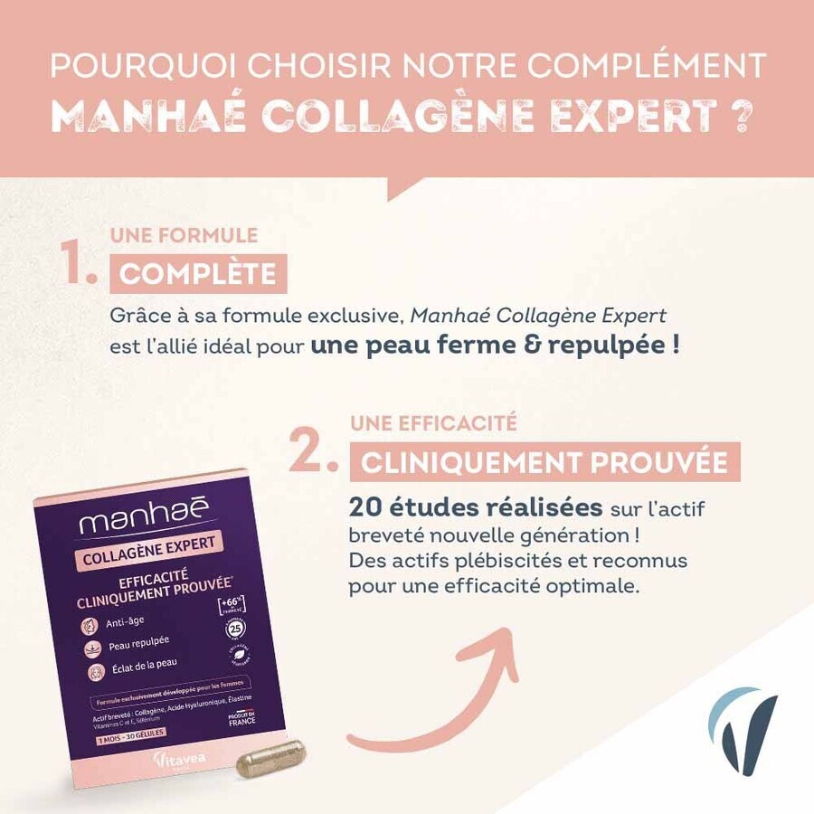 Manhaé Collagen Expert 30 capsules