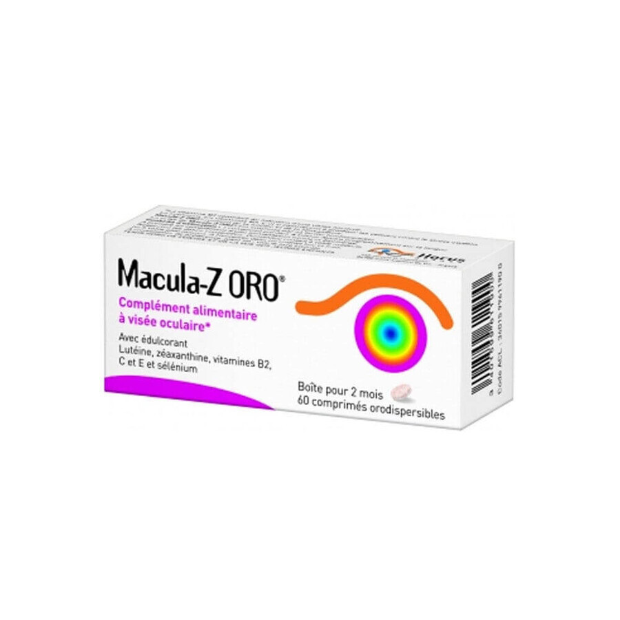 Horus Pharma Macula-z Oro 60 Gold-Dispersible Tablets