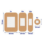 Elastoplast Apósitos 40 Tiritas Universel 4 tamaños x40 Elastoplast Apósitos 40 Tiritas Universel 4 tamaños x40