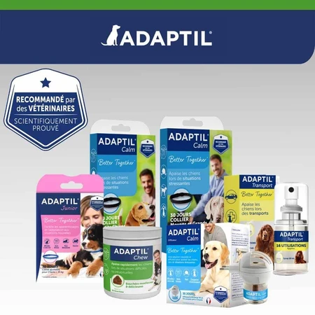 Ceva Adaptil Anti-stress verzachtende hapjes voor honden 30 kauwtabletten