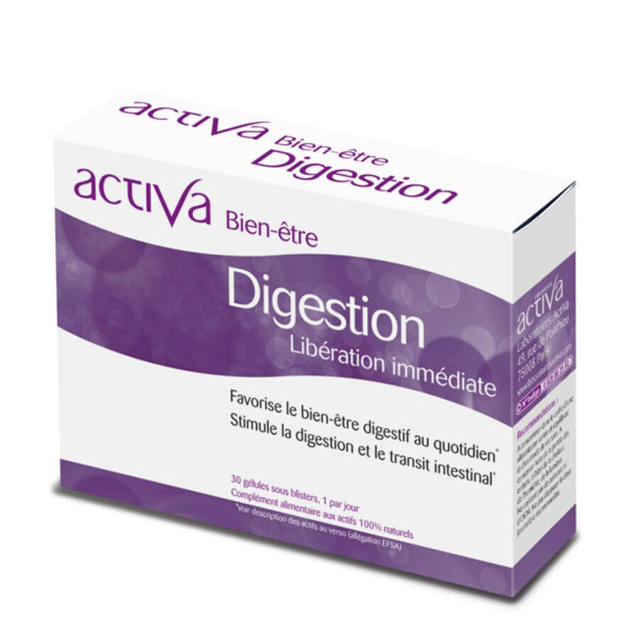 Activa Daily Wellness Immediate-release Digestion 30 capsules