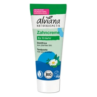 Pasta dentífrica ecológica sin flúor Alviana 75ml
