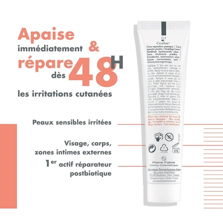 Avène Cicalfate+ Crème Reparatrice Gevoelige en geïrriteerde huid 40ml
